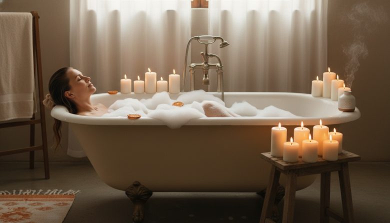 How to Wind Down with a Relaxing Bath Ritual